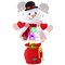 SKUSHOPS Kid Electric Dance Toy Christmas Elk Snowman Senior Penguin Plush Toy Interactive Sing Song Whirling Mimicking Recording